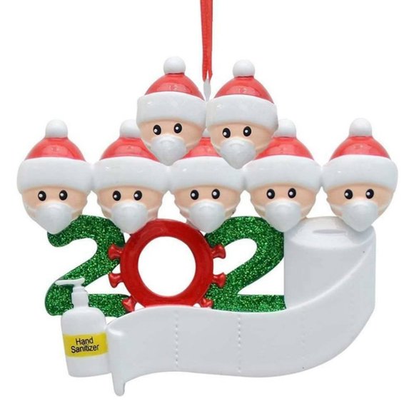 NWOT Hilarious Elf Pandemic Christmas Ornament - Picture 1 of 5